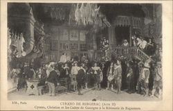 Cyrano, Christian et les Cadets de Gascogne à la Rôtisserie de Ragueneau Theatre Postcard Postcard