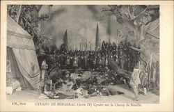 Cyrano de Bergerac (Act IV) Theatre Postcard Postcard