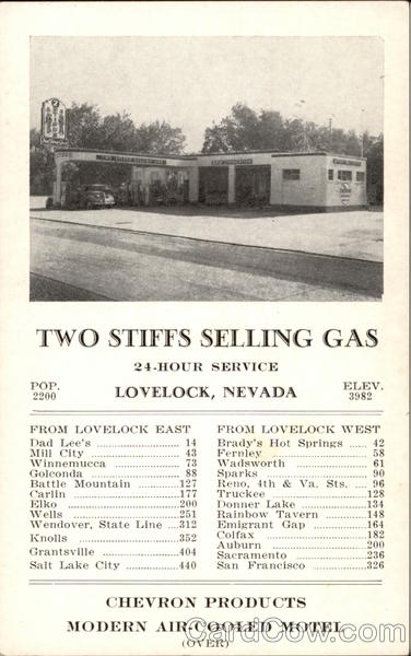 Two Stiffs Selling Gas Lovelock Nv 5153