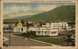 International Exposition (A Partial View) Port-au-Prince, Haiti Caribbean Islands Postcard Postcard