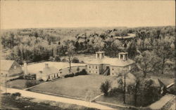 Airplane View - Stratford Hall Postcard