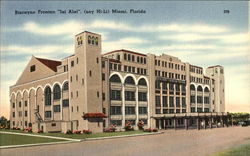 Biscayne Fronton Jai Alai Miami, FL Postcard Postcard