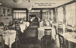 Dining Room, Red Lion Inn Postcard