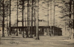 Dining Hall, N.E. Fellowship Conference Grounds Rumney, NH Postcard Postcard