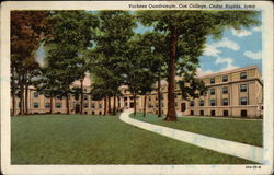 Coe College - Varhees Quadrangle Postcard