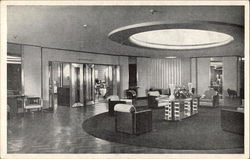 The foyer approach to the Ninth Floor Restaurant of The T. Eaton Co. Limited Department Store Montreal, QC Canada Quebec Postcar Postcard