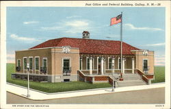 Post Office and Federal Building Gallup, NM Postcard Postcard