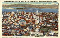 Hotel Senate San Francisco, CA Postcard Postcard