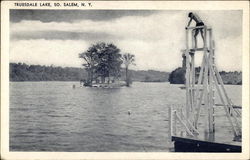 Truesdale Lake, So Salem, NY Postcard Postcard