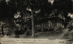 Creek Side Pavilion East Aurora, NY Postcard Postcard