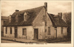 Old Bank Yorktown, VA Postcard Postcard