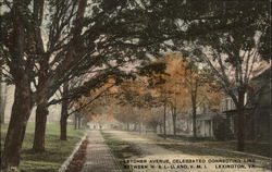 Letcher Avenue Lexington, VA Postcard Postcard