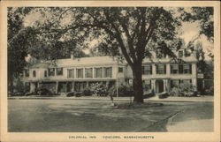 Colonial Inn Concord, MA Postcard Postcard