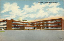 Ottumwa Hospital Postcard