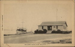 Bellport Yacht Club Postcard