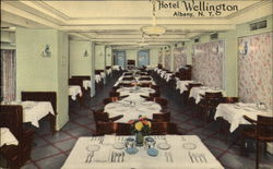 Hotel Wellington Albany, NY Postcard Postcard