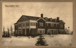 Residence of Thomas Tracy Postcard