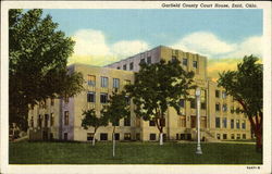 Garfield County Court House Enid, OK Postcard Postcard