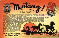 Mustang! Postcard