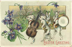 Easter Greeting Postcard