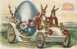 Easter Greeting Postcard