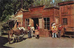 Wells Fargo, Buena Park Knott's Berry Farm and Ghost Town California Postcard Postcard