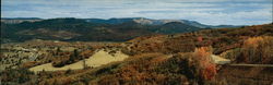 Southern Utah Mountain Scene Large Format Postcard