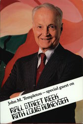 John Templeton Men Large Format Postcard Large Format Postcard