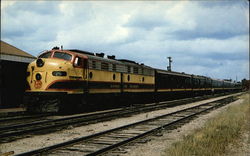 Kansas City Southern Railroad Large Format Postcard