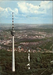 Stuttgart Fernsehturm Large Format Postcard