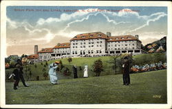 Grove Park Inn and Links at Foot of Sunset Mountain Asheville, NC Postcard Postcard