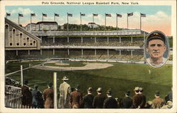 Polo Grounds, National League Baseball Park New York, NY Postcard Postcard