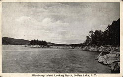 Blueberry Island Looking North Postcard