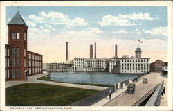 American Print Works Postcard