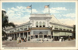 Hippodrome Building Miami, FL Postcard Postcard