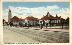 Goucher College Baltimore, MD Postcard Postcard