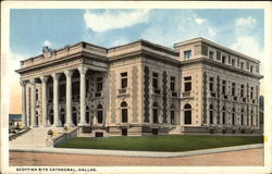 Scottish Rite Cathedral Dallas, TX Postcard Postcard