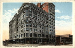 Titche-Goettinger Co. Department Store Dallas, TX Postcard Postcard