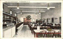 The Palm Restaurant Ticonderoga, NY Postcard Postcard