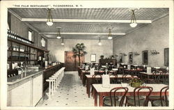 The Palm Restaurant Ticonderoga, NY Postcard Postcard