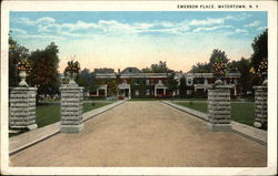 View of Emerson Place Watertown, NY Postcard Postcard