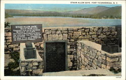 Ethan Allen Gate Postcard