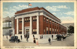 Jasper County Savings Bank Newton, IA Postcard Postcard