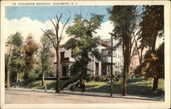 St. Elizabeth Hospital New Jersey Postcard Postcard