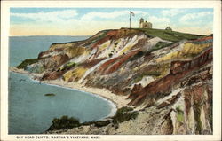 Gay Head Cliffs Postcard