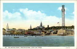 The Water Front Provincetown, MA Postcard Postcard