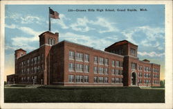 Ottawa Hills High School Postcard