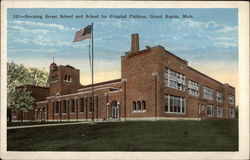 Stocking Street School and School for Crippled Children Postcard