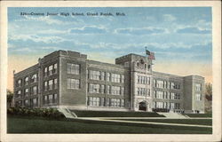 Creston Junior High School Postcard