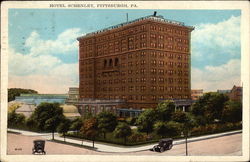 Hotel Schenley Postcard